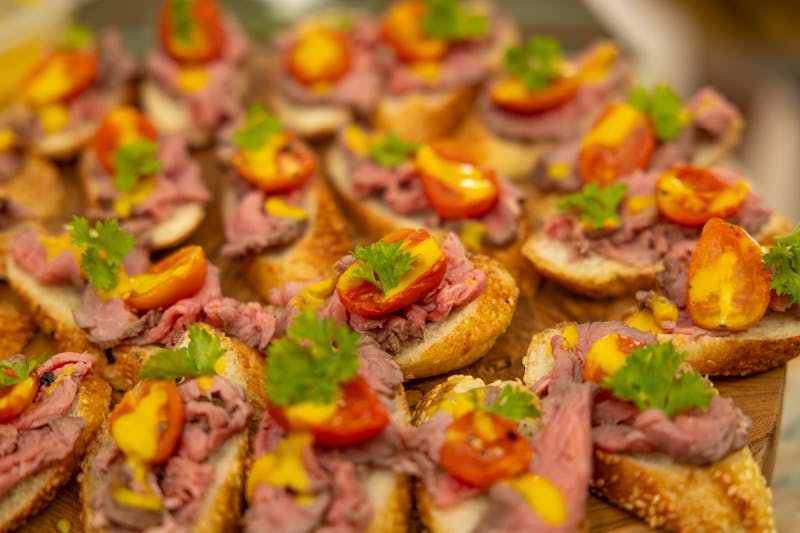 Primo roast beef hoagie with horseradish and peppers